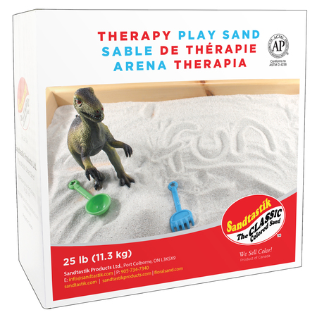 Sandtastik Therapy Play Sand, 25 lb (11.3 kg) Box THER25